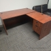 Autumn Maple L Suite Office Desk